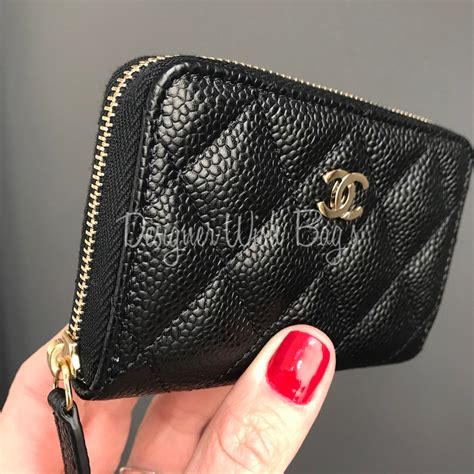 chanel female wallet|chanel zipped wallet small.